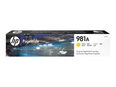HP 981A Original PageWide mustekasetti (keltainen)