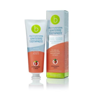 Beconfident® monitoiminen hammastahna Mansikka + Minttu 75 ml