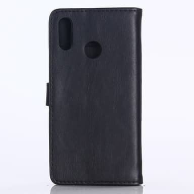 Retro lompakkoteline Huawei P20 Lite - Musta