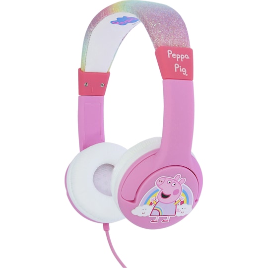 OTL Peppa Pig Prinsessan Peppa on-ear kuulokkeet