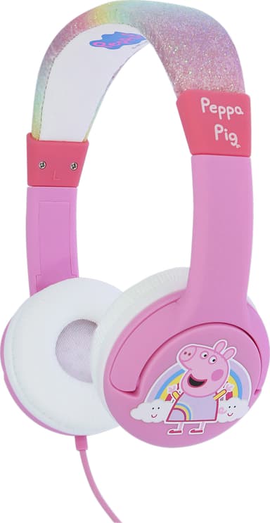 OTL Peppa Pig Prinsessan Peppa on-ear kuulokkeet