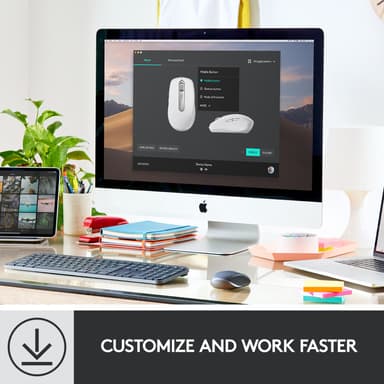 Logitech MX Anywhere 3 langaton hiiri (ruusu)