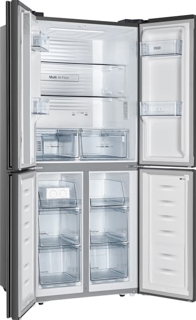 Delonghi jääkaappipakastin D4D394T20N (Dark Inox)