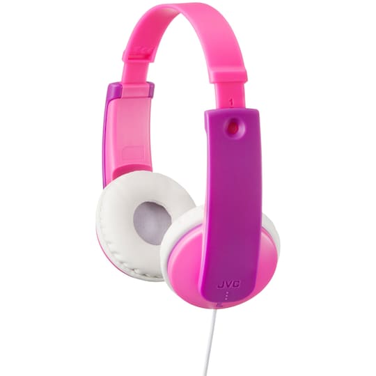 JVC HA-KD7 lasten on-ear kuulokkeet (pinkki)