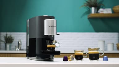 NESPRESSO® Atelier kapselikeitin, Krups XN890831WP (musta)