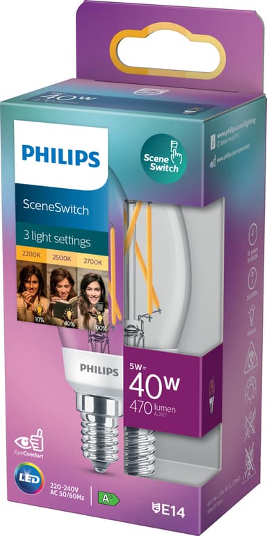 Philips LED lamppu 5 W E14