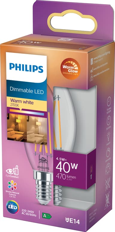 Philips LED lamppu 4,5 W E14