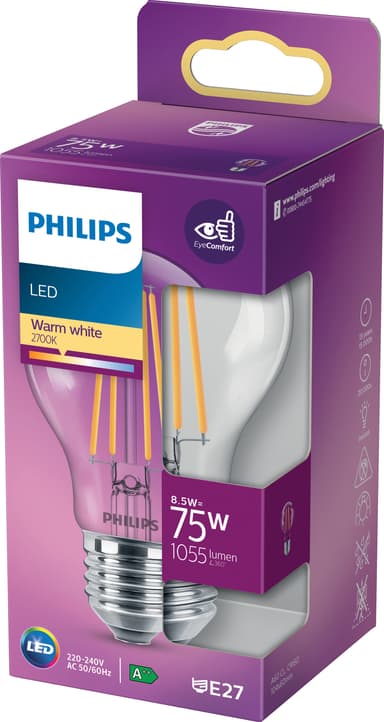 Philips LED lamppu 8,5 W E27