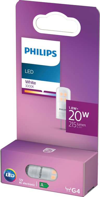 Philips LED polttimo 1,8 W G4