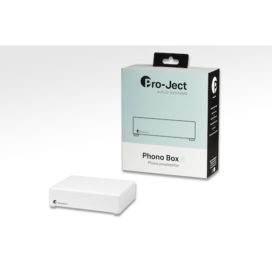 Pro-ject Phono Box E esivahvistin (valkoinen)