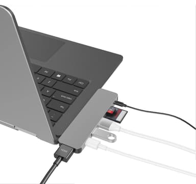 Hyperdrive Solo 7-in-1 multiadapteri MacBookille