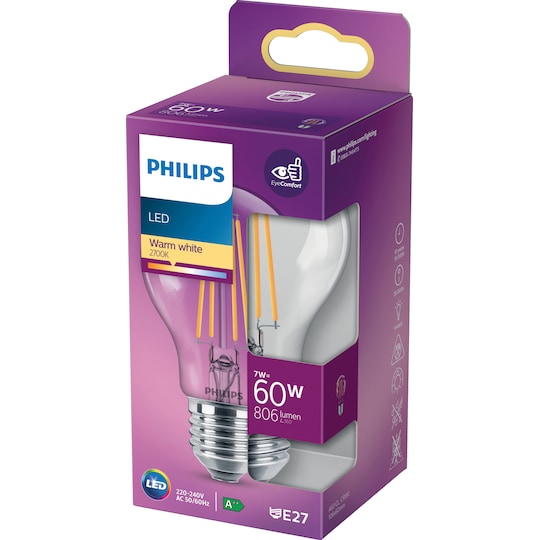 Philips LED lamppu 7 W E27