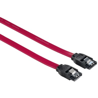 Hama SATA 3 kaapeli 60 cm - litteä (punainen)
