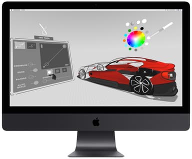 iMac Pro 27" 5K 8-ytiminen MQ2Y2 (tähtiharmaa)