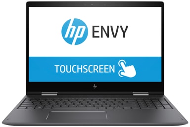 HP Envy x360 15-bq181no 15,6" 2-in-1 (harmaa/hopea)