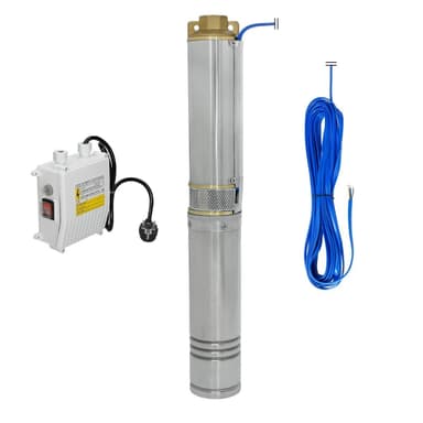 Syväkaivopumpulle hyvin pumppu uppopumppu putki pumppu 750 W 4000 l / h 6,7 baarin