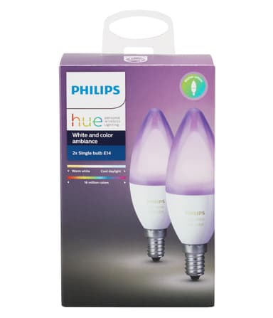 Philips Hue White & color ambiance lamppu 6,5W B39 E14