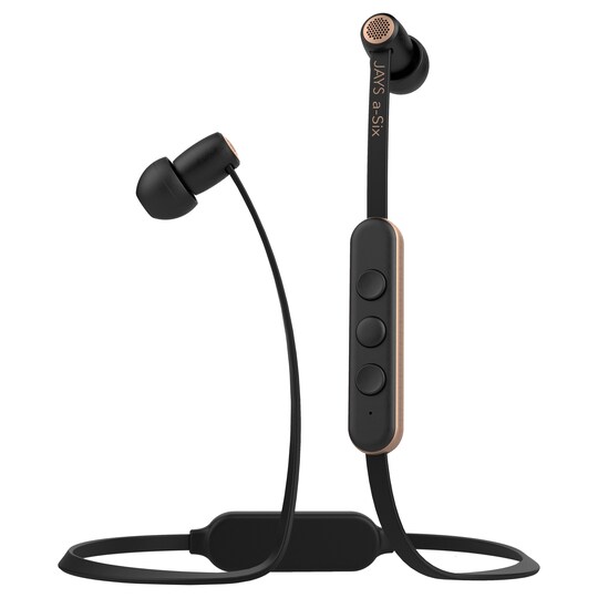 Jays a-Six langattomat in-ear kuulokkeet (musta/kulta)