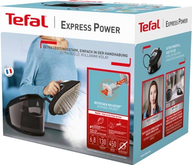 Tefal Express Power Black vaatehöyrystin SV8062E0