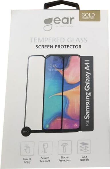 Gear Samsung Galaxy A41 Full-cover lasinen näytönsuoja