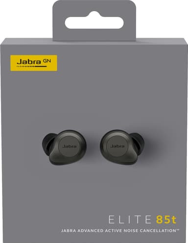 Jabra Elite 85T täysin langattomat kuulokkeet (musta/titaani)