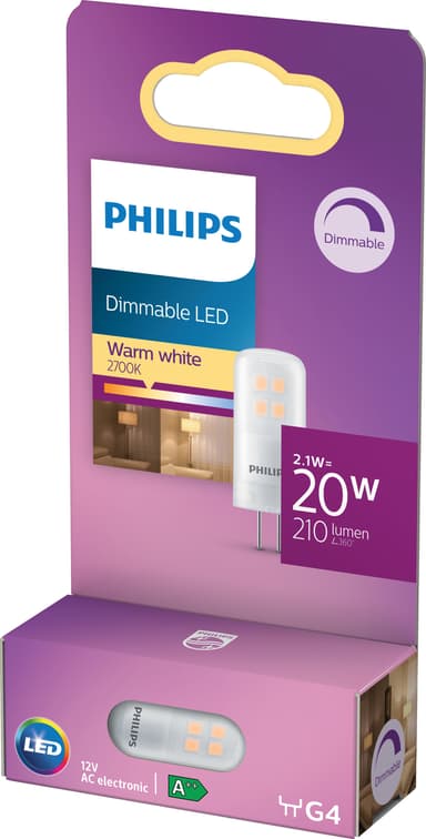 Philips LED polttimo 2,1 W G4