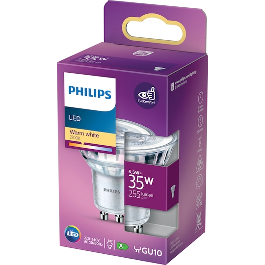 Philips LED spottilamppu 3,5 W GU10