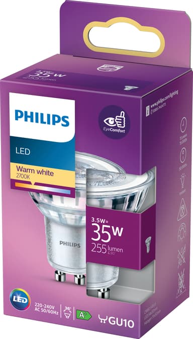 Philips LED spottilamppu 3,5 W GU10