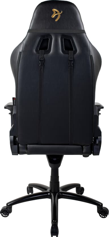 Arozzi Verona Signature PU pelituoli (musta, kultainen logo)