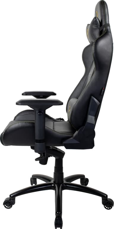 Arozzi Verona Signature PU pelituoli (musta, kultainen logo)