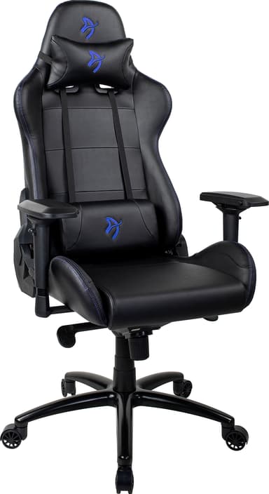Arozzi Verona Signature PU pelituoli (musta, sininen logo)