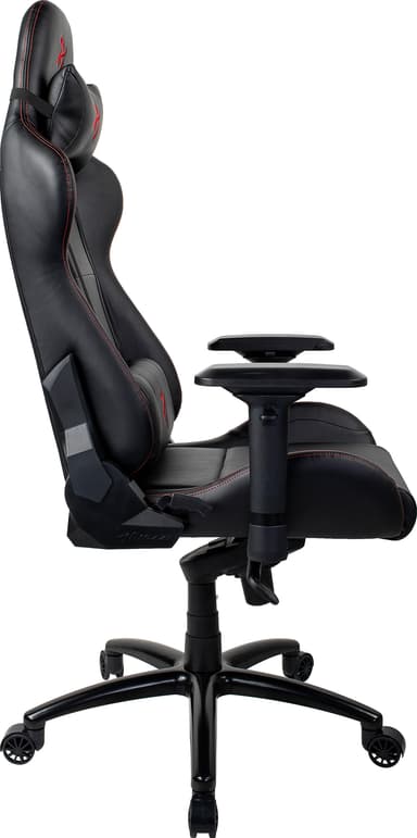 Arozzi Verona Signature PU pelituoli (musta, punainen logo)