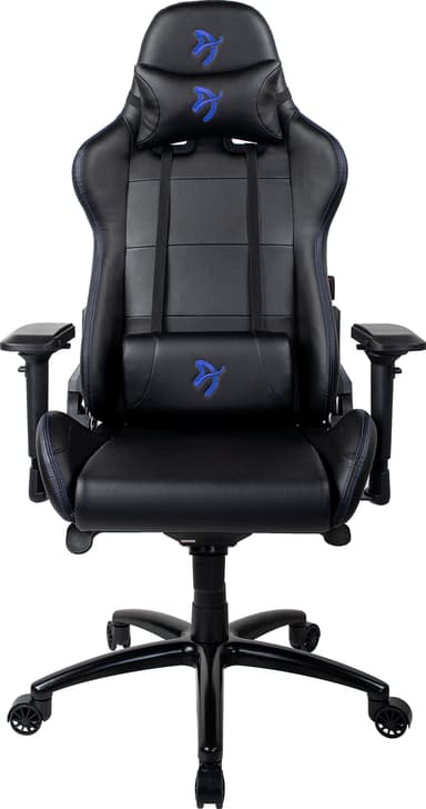 Arozzi Verona Signature PU pelituoli (musta, sininen logo)