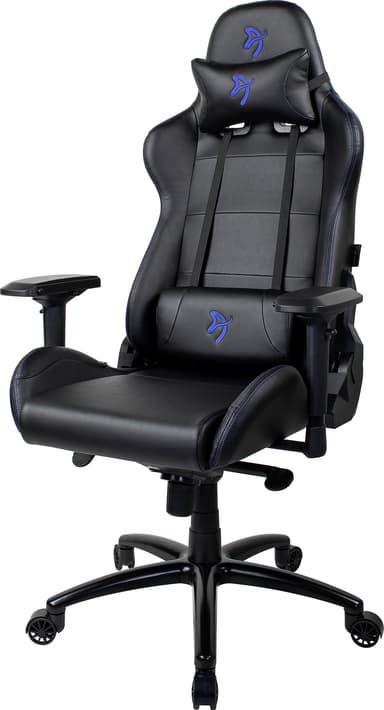 Arozzi Verona Signature PU pelituoli (musta, sininen logo)