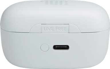 JBL LIVE FREE NC+ langattomat in-ear kuulokkeet (valkoinen)