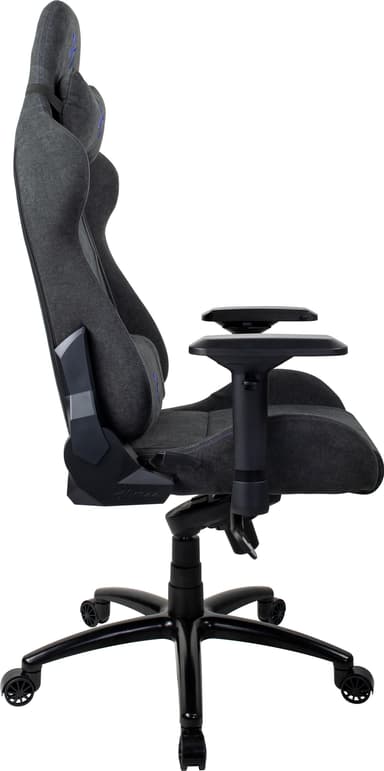 Arozzi Verona Signature Soft Fabric pelituoli (harmaa, sininen logo)