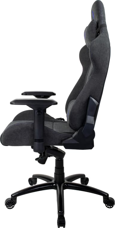 Arozzi Verona Signature Soft Fabric pelituoli (harmaa, sininen logo)