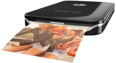 HP Sprocket Plus kannettava valokuvatulostin (musta)