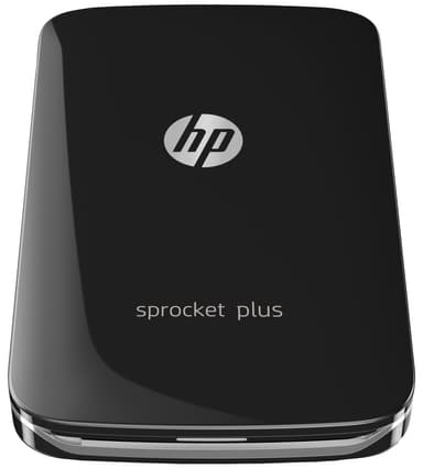 HP Sprocket Plus kannettava valokuvatulostin (musta)