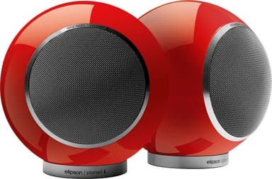 Elipson Planet L Pair Red High Gloss