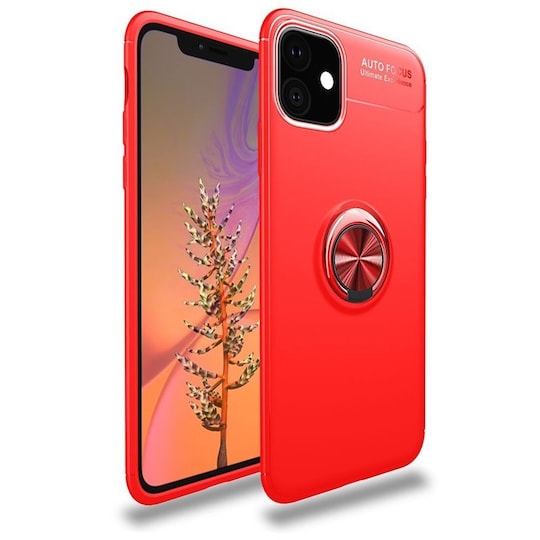 Slim Ring kotelo Apple iPhone 12 mini (5.4 "")  - punainen