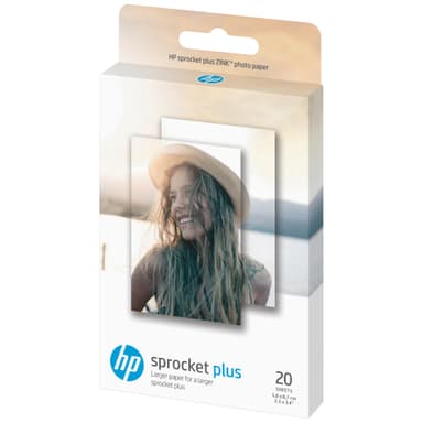 HP Sprocket Plus ZINK valokuvapaperi (20 arkkia)