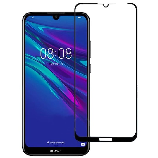 9D lasinen näytönsuoja Huawei Y6 2019 (MRD-LX1)