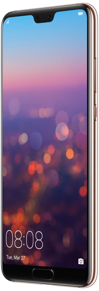 Huawei P20 128GB älypuhelin (pinkki kulta)