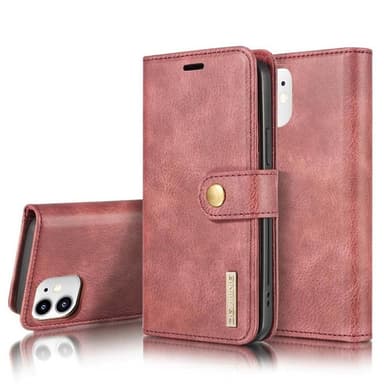 Lompakkokotelo DG-Ming 2i1 Apple iPhone 12 mini (5.4 ")  - punainen