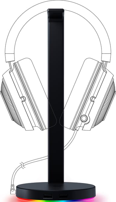 Razer V2 Chroma Base Station kuuloketeline