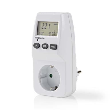 Energiankulutusmittari | Digitaalinen | 3600 W | Valkoinen