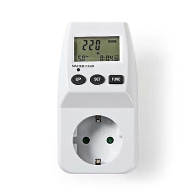 Energiankulutusmittari | Digitaalinen | 3600 W | Valkoinen