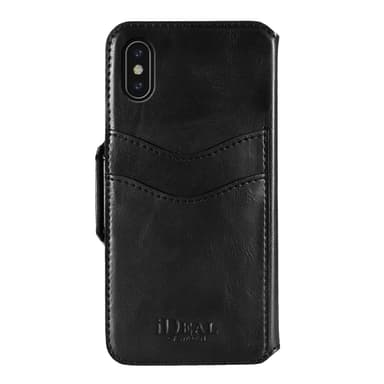 iDeal swipe iPhone X lompakkokotelo (musta)