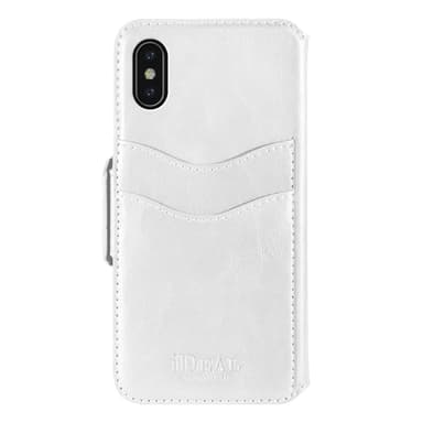 iDeal swipe iPhone X lompakkokotelo (valkoinen)